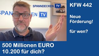 Schöne 1020000 EURO Förderung für dich KWF 442 kurz erklärt [upl. by Aihsel]