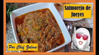 Sabrosisimo🦀 SALMOREJO DE JUEYES CANGREJO Super Facil [upl. by Ailito641]