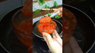 Pizza Bnana h But Sauce nhi h 😱shortsyoutubeshorts cooking sauce pizzasauce winterspecial [upl. by Wolfson]