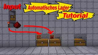 Automatisches Lager bauen❌ModsMinecraft 1144 Tutorial Deutsch [upl. by Sarina809]