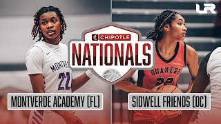 Sidwell Friends DC vs Montverde Academy FL  Chipotle Nationals Girls Quarterfinals [upl. by Hamford921]