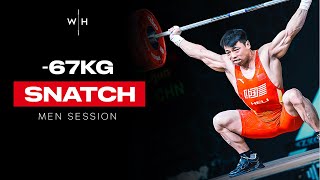 Mens 67kg Snatch  World Weightlifting Championships 2023 [upl. by Juli]