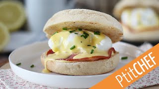 La recette parfaite pour le brunch  des OEUFS BENEDICTE [upl. by Remle]