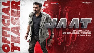 JAAT Official Teaser  Sunny Deol  Gopichandh Malineni  Thaman S  TG Vishwa Prasad  PMF [upl. by Aicac571]