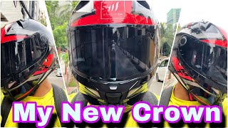 My new crown my MT Revenge 2 Short Review The Ultimate Budget Helmet ECE 2206 [upl. by Patti236]