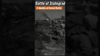 Rare footage of Battle of Stalingrad  Pure Battle sound [upl. by O'Neill]