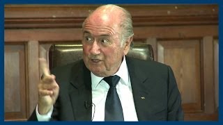 The Qatar World Cup  Sepp Blatter  Oxford Union [upl. by Rebmik]