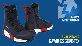 BMW Sneaker Kawir GS Goretex GTX  Scarpe moto  Boots [upl. by Obadiah]