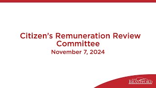 Citizen’s Remuneration Review Committee [upl. by Aicinod]