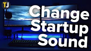 How to Change the Startup Sound in Windows 10 [upl. by Sheelagh]