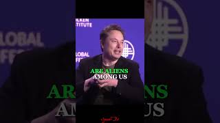 Aliens Among Us 👽🤔 elonmusk shortspeeches shorts [upl. by Riegel]