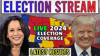 🔴 LIVE 2024 Election Night  Latest Results MEGASTREAM PT 3 [upl. by Chavez]