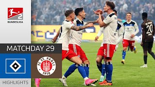 Crazy Goal Spectacle HSV Wins City Derby  HSV  FC St Pauli  Highlights  MD29  Buli 2 202223 [upl. by Htebilil749]