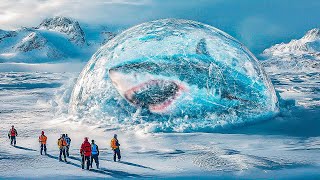 Scientists Find MegalodonLike Creature in Antarctic Ice — History May Change [upl. by Morrie]