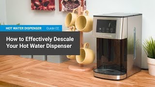 How to Descale Your Hot Water Dispenser  Andrew James [upl. by Lief]