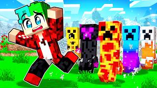 ESTOS CREEPERS EXISTEN en MINECRAFT  Karim Juega [upl. by Skardol157]