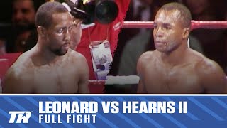 When Two Boxing Legends Met For A Second Time  Sugar Ray Leonard vs Thomas Hearns 2 [upl. by Uchish939]