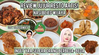 Tasyi Review Restoran Artis NASI BEJEG WIJAYA PUNYA USSY SULISTIAWATY HARGANYA MURAH TAPI ENAK GA [upl. by Nedi401]