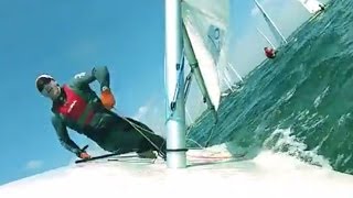 Laser Sailing  Racing Ride Along With Andrew Scrivan 2  HD [upl. by Romeyn]