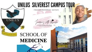 UNILUS TOURTHE UNIVERSITY OF LUSAKA MEDICAL CAMPUS  Zambian youtuber🇿🇲 [upl. by Eenal]