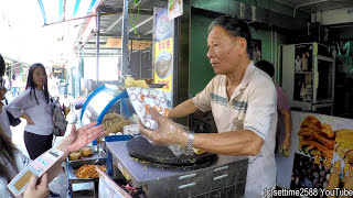 The Chinese Crepe from Mongolia of Tai O Village Hong Kong Street Food [upl. by Fesuy]