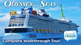 Odyssey of the Seas  Complete Walkthrough Tour [upl. by Kenimod301]