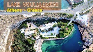 Lake Vouliagmeni Vouliagmenis  Athens  Greece Diversitygr greece athens vouliagmenis [upl. by Veronique]