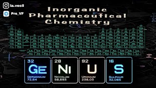 Inorganic Chemistry الكيمياء اللاعضوية المحاضرة الثالثة  صيدلة مرحلة ثالثة  كورس اول [upl. by Peggir]