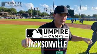 A Look At Our Jacksonville MLB Umpire Camp [upl. by Alenas]