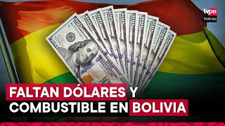 Protestas en Bolivia Cerca de 3 mil ciudadanos vuelven a marchar por falta de dólares y combustible [upl. by Haggerty709]