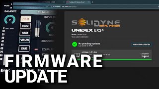 Solidyne UNIDEX  Actualizar Firmware UX24 [upl. by Nisotawulo176]