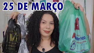 COMPRINHAS NA 25 DE MARÇO  ARMARINHOS FERNANDO  VIP  FASHION MAKEUP E MAIS [upl. by Annaik]