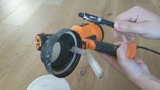 Fix Tacklife and other electric paint sprayer not spraying Quick fix [upl. by Ainoz]