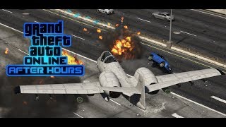 GTA Online B11 Strikeforce A10 Warthog Weapon  Armor test After Hours Update Dripfeed [upl. by Xenophon405]