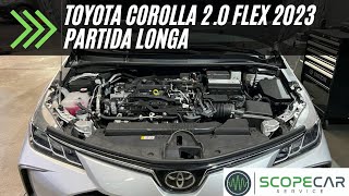 Toyota Corolla 20 Flex XEI 2023 Injeção Direta com partida longa com apenas 20000 km [upl. by Losyram466]