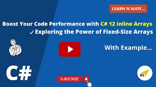 Boost Your Code Performance with C 12 Inline Arrays  Learn N Njoy [upl. by Ahsienel538]