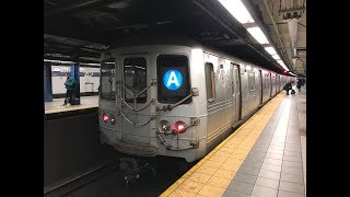 MTA New York City Subway A B C D E F L M 4 5 6 Trains 3520 [upl. by Sihunn]