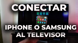 COMO CONECTAR TU TELÉFONO A LA TELEVISIÓN MÉTODO SAMSUNG IPHONE ANDROID  EN TODOS LOS TV 2023 [upl. by Ailemaj905]