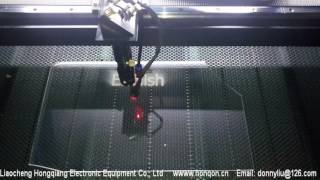 HQ9060100W CO2 Laser Engraving Cutting Machine900600MM [upl. by Denney7]