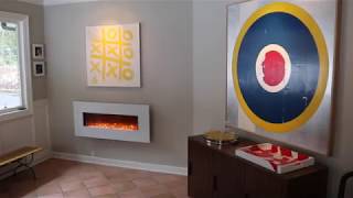 Touchstone Wall Mount Electric Fireplace Installation Guide [upl. by Edith]