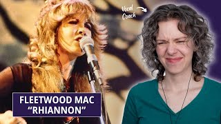 Fleetwood Mac quotRhiannonquot  Vocal Analysis featuring Stevie Nickss Masterful Performance [upl. by Fidellas]