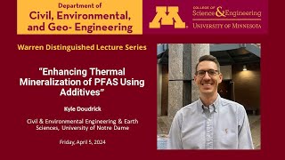 Enhancing Thermal Mineralization of PFAS Using Additives [upl. by Madeleine265]