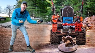 Torture Testing 17500 lbs Winch it broke my tractor [upl. by Alanna]