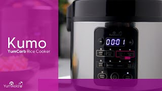 Yum Asia Kumo YumCarb Rice Cooker  For Perfect Healthy Rice Cooking [upl. by Megen]