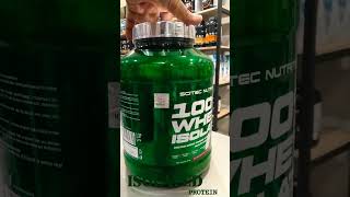 SCITEC NUTRITION 100 ISOLATE PROTEIN 2KG protein workout gymworkout supplements gym fitness [upl. by Arot]