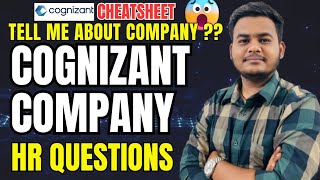 Cognizant Company Related Questions  Tell Me About Cognizant [upl. by Drake380]