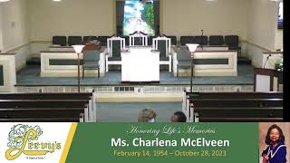 Ms Charlena McElveen  November 4 2023 Leevys funeral Home [upl. by Ihskaneem]