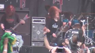 Cannibal Corpse  Hammer Smashed Face  Wacken 2010 [upl. by Bordie356]