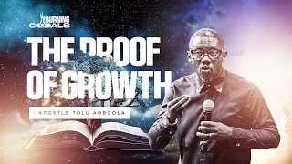 THE PROOF OF GROWTH  Apostle Tolu Agboola [upl. by Arvie213]