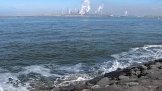 IJMUIDENHOLLAND BEACH PIER HARBOUR [upl. by Supple]